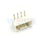 S4B-XH-A-1 JST XH Data Terminal Angle Male 4 Pin Connector Header 2.5mm