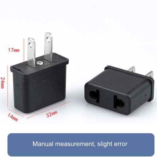 EU to US Plug Adapter - Image 3