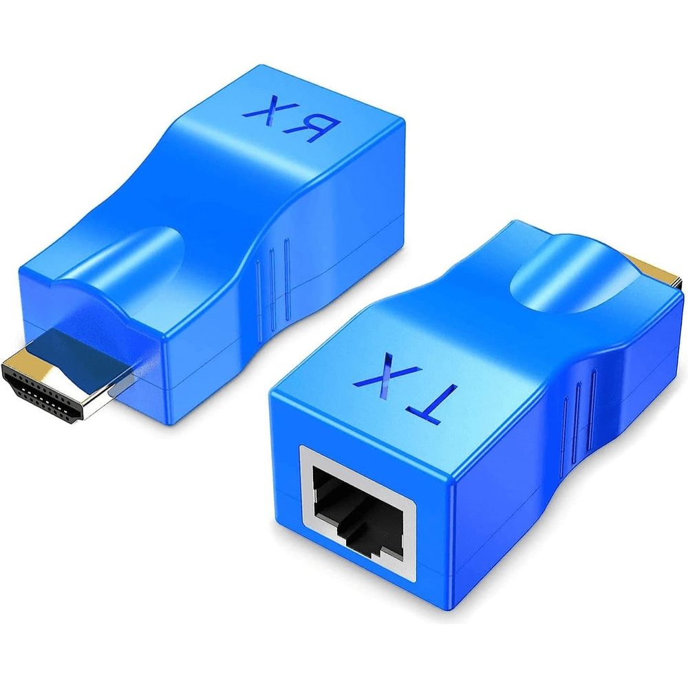 HDMI RJ45 Network Extender 30M Repeater by Cat 5e Cat 6 1080P - Image 3