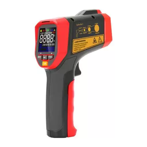 UT302D+ Infrared Thermometer with Dual Laser - Image 2