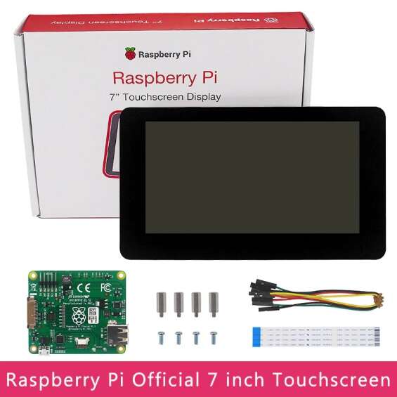 Raspberry Pi 7" LCD 800*480 Capacitive Touch Screen HDMI (Orignal)