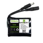 3S-1P 18650 Rechargeable Li-ion Battery Pack 12V 1800mAh