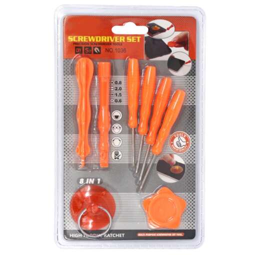 Multi-Purpose Screwdriver Set 8 in 1 NO:1036 - Image 3