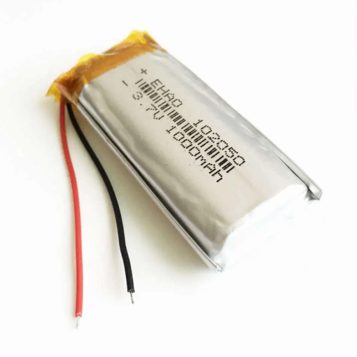 lipo Battery cell 3.7V 1000mAH without Connector 20*50mm (Refurbished) - Image 2