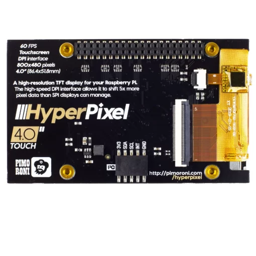 HyperPixel 4.0 Hi-Res Display for Raspberry Pi - Image 2