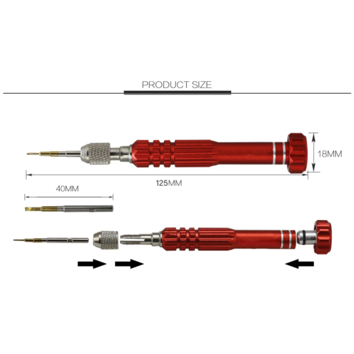 M&R Screwdriver Set 5pcs 818 - Image 4