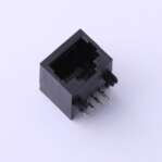 HC-RJ45-058-1-6 PCB Solder Female Ethernet RJ45 Connector 17.6mm
