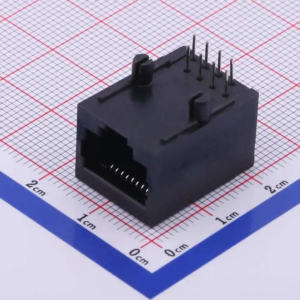 HC-RJ45-058-1-6 PCB Solder Female Ethernet RJ45 Connector - Image 4