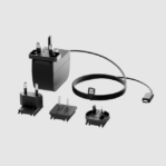 Raspberry Pi 4 Universal Power Supply 3A USB-C – Black with 4 PLUG HEAD