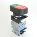 ON/OFF Push Button Double Control Head Switch 22mm EB2(LA38 LA39)