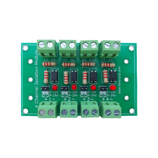 Octocoupler Module PC817 Optocoupler Isolation Module 4-Channel