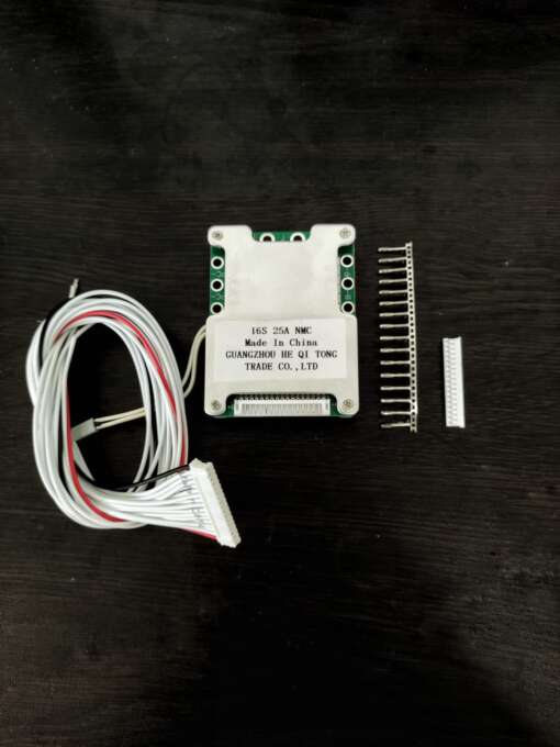 Lithium Battery Charger Protection Module (BMS) 16S 25A