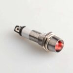 Red Metal LED 12V