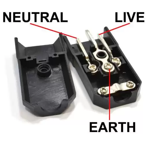 AC Power Plug 250V Male for Cable CP-22S - Image 5