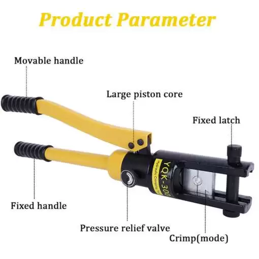 Hydraulic Crimping Tool YQK-300A - Image 2