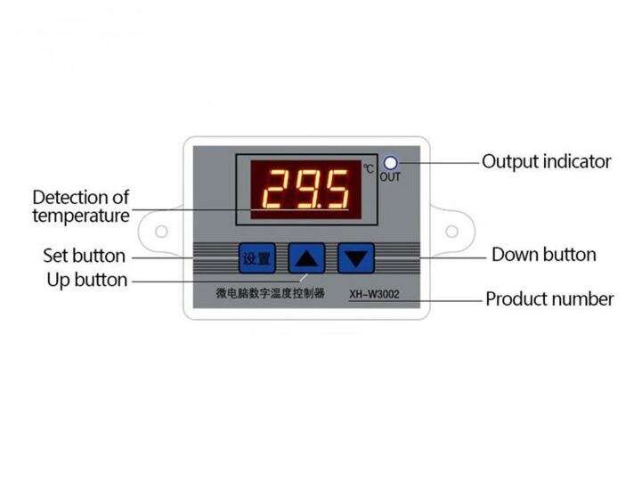 XH-W3002 12VDC 120W Digital Temperature Controller - Image 3