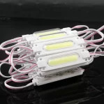 12V LED Module 6 COB SMD LEDs String Light with Lens White IP65