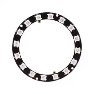WS2812 5050 RGB LED Driver Module Round Board 16 LED