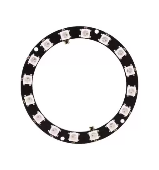 WS2812 5050 RGB LED Driver Module Round Board 16 LED