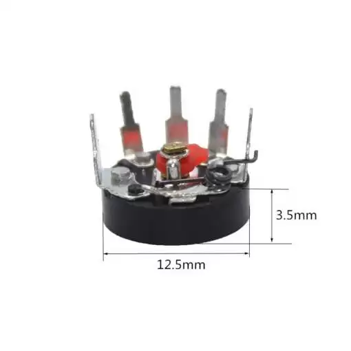Potentiometer Amplifier Bent Pin With Switch RV12MM B50K - Image 4