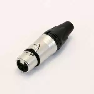 XLR Cable Connector Female 3 Poles Neutrik for Wire
