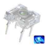 Square Blue LED 4Pin 3V