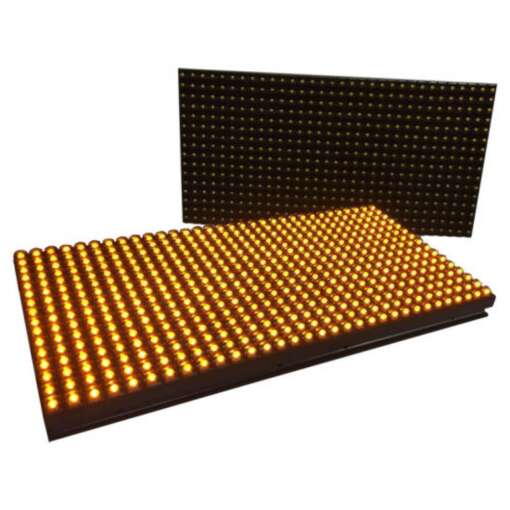 P10 Semi Outdoor Dot Matrix Display 32×16 512 LED 5mm Yellow