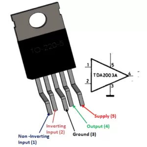 TDA2003 Car Radio Audio Amplifier TO220-5 - Image 2