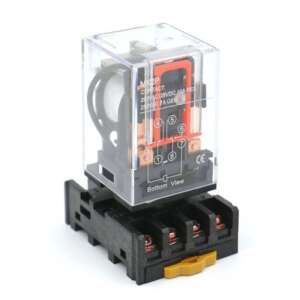 Electromagnetic Relay MK2PN DPDT 8Pin with PF083A Socket - Image 2