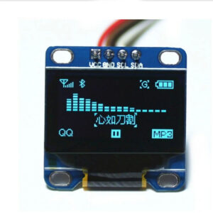OLED Display I2C 4 Pin 0.96″ - Blue Characters - Image 2