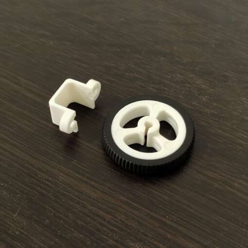 MiniQ Wheel Set (Wheel 6mm +Bracket) for N20 Gear Motor