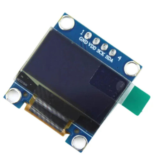 OLED Display I2C 4 Pin 0.96″ - Blue Characters - Image 3