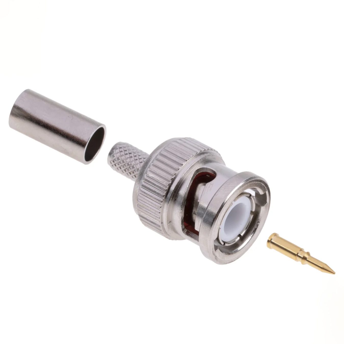 RG58 Crimp Male BNC Connector