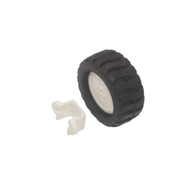 MiniQ Wheel Set (Wheel 18mm +Bracket) for N20 Gear Motor - Image 2