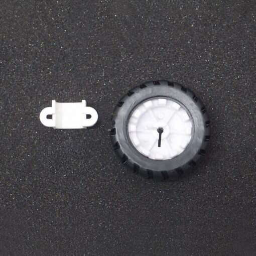 MiniQ Wheel Set (Wheel 18mm +Bracket) for N20 Gear Motor - Image 3
