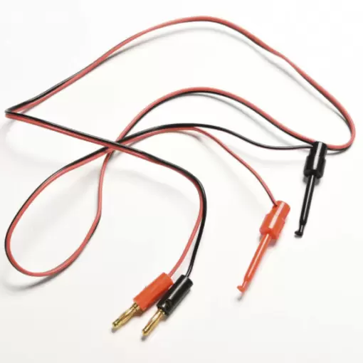 Banana Plug 4mm to Test Hook Clip 1M (2 Pcs) - Image 3