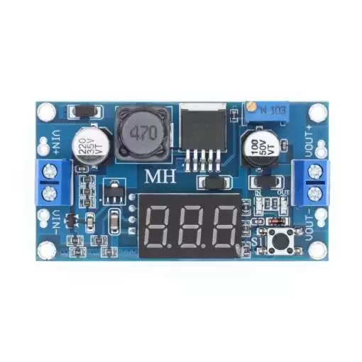 DC-DC Step-up Power Converter Module XL6009 4A with Display - Image 2