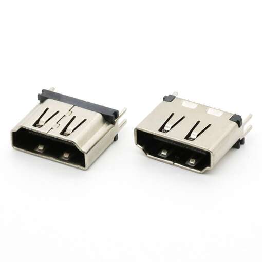 HDMI Female DIP Vertical Connector