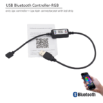 RGB LED Mobile Phone Bluetooth Controller 5-24V