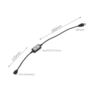 RGB LED Mobile Phone Bluetooth Controller 5-24V - Image 2
