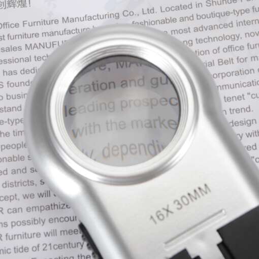 Magnifier 16X illuminated 16X30mm TH-7006A - Image 7