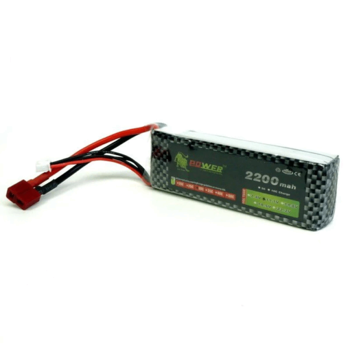 Lithium Polymer Battery (11.1 V, 2200 mAh , 25C)