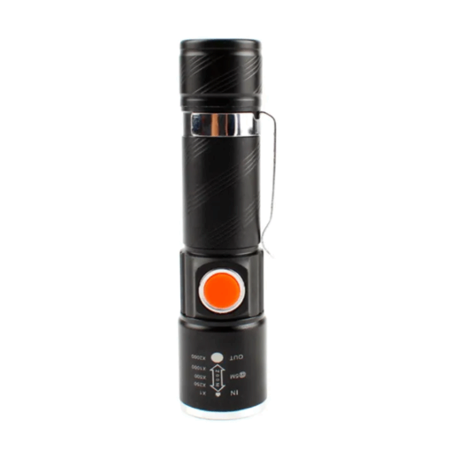 LED Rechargeable USB Multi-Functional Flashlight BL-616 - Image 3