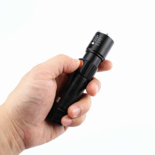 LED Rechargeable USB Multi-Functional Flashlight BL-616 - Image 2