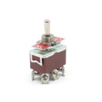 E-TEN1322 ON/OFF/ON Toggle Switch 250VAC 15A 6Pins
