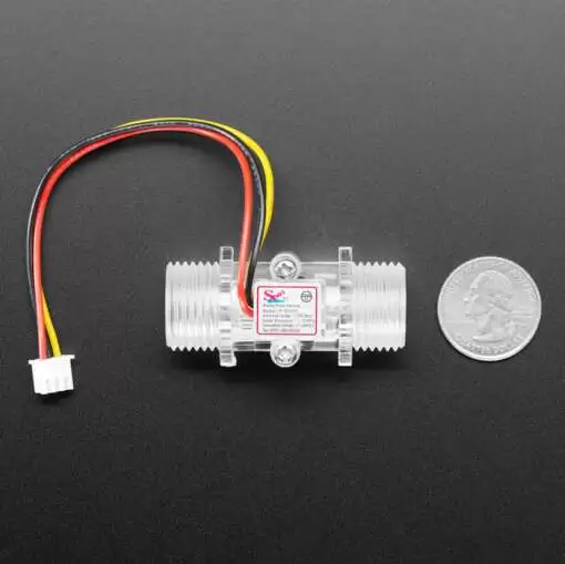 Water Flow Sensor Transparent YF-S201C - Image 3