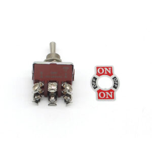 Toggle Switch 6 Pins 15A E-TEN1322 (ON/OFF/ON) - Image 4