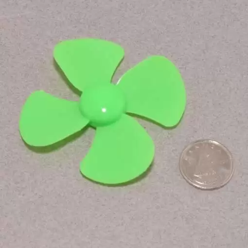 Plastic Propeller 4 Blades 56mm - Image 3