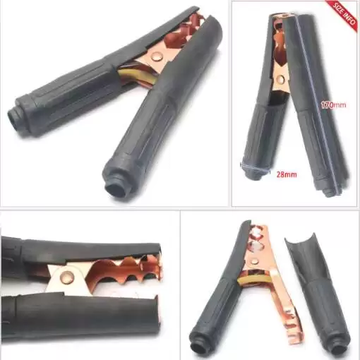 600A Battery Alligator Clamp Pair - Image 6