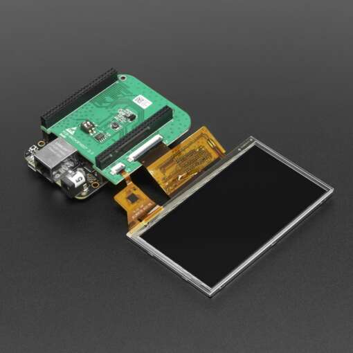 LCD 4.3'' Capacitive Touchscreen Display Cape for BeagleBone Board - Image 3